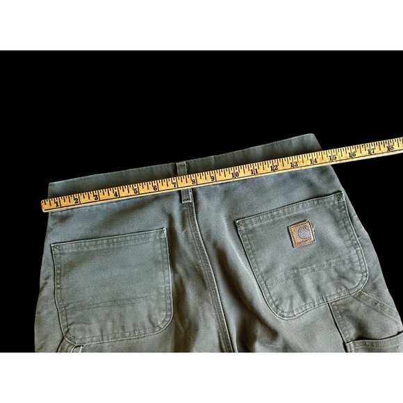 Carhartt MOS Vintage Duck Flannel-Lined Carpenter Utility Pants Sz 29.5x30 - Picture 9 of 11